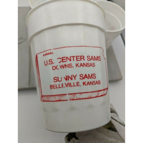 Vintage Good Sam Club Plastic Drinking Cup Advertising Downs Belleville KS - Picture 7 of 10